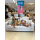 Sofá Living Jadore Confort 3 lugares Linho - Bege 5044