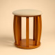 Puff Decorativo Paris - Linho Areia