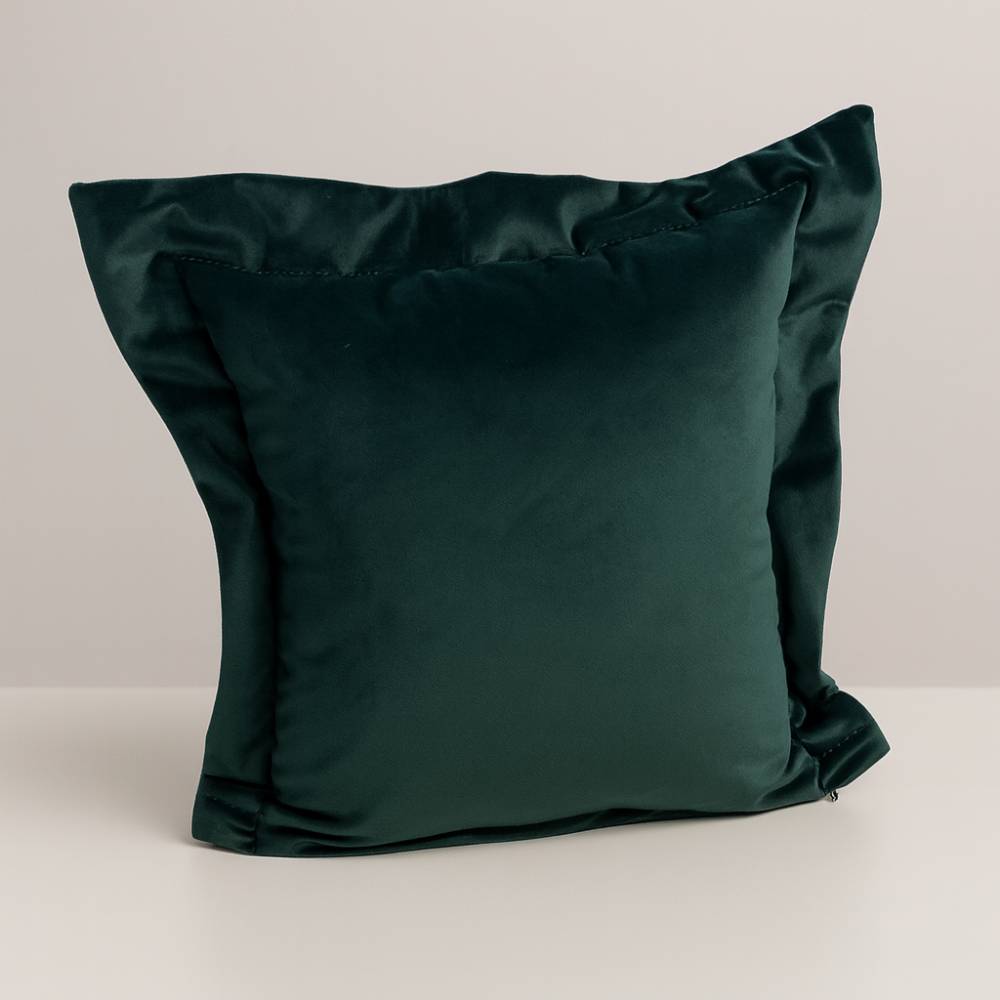 Almofada Sonho Veludo com Ziper - Verde