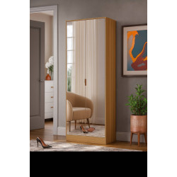 Sapateira Grife c/ 2 Porta Espelhada 1 Gaveta - Amendola Touch Sapateira Grife c/ 2 Porta Espelhada 1 Gaveta - Amendola Touch