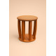 Puff  Decorativo Paris - Linho Terracota 