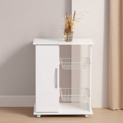 Fruteira Iana 1 Porta - Branco Luxo