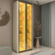 Sapateira Innova Com 2 portas Reflecta Com Pés Com Led Innova - Off White 