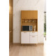 Kit Cozinha Compacta Izis- Freijo/Off White