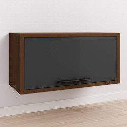 Armário Aéreo de Geladeira Syrah – Ronipa – Castanho c/ Chumbo Armário Aéreo de Geladeira Syrah – Ronipa – Castanho c/ Chumbo