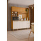 Kit Cozinha Compacta Nuria - Freijo/Off White 
