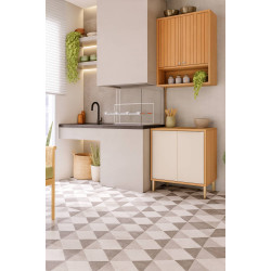 Cozinha Divina c/ 2 peças - Cinamomo/Off White