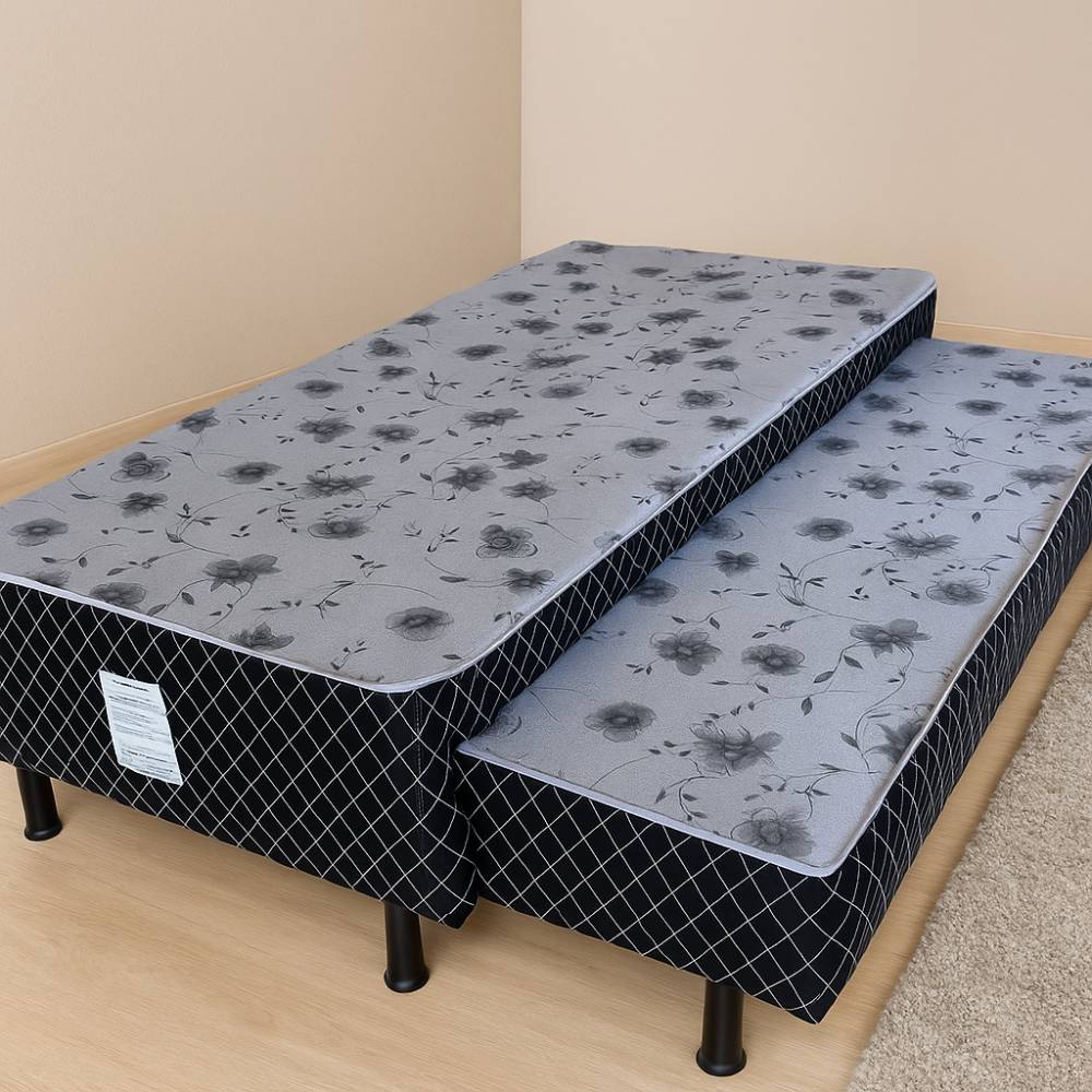 Bicama Solteiro Light c/ Auxiliar 88x188x32cm Bicama Solteiro Light c/ Auxiliar 88x188x32cm