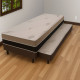 Bicama Box Absolut Solteiro Ortopédica C/ Auxiliar 88x188x32cm