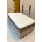 Colchão Royal Solteiro c/ Molas Ensacadas 24X188X88 Marrom + Base Solteiro Linho 88x188x30 - Ortobom - Bege