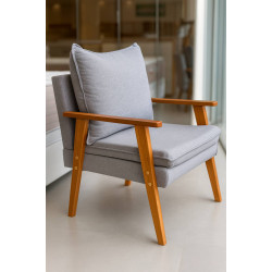 Poltrona Efata - Cinza