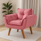 Poltrona Bella Decorativa - Rose