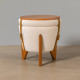Puff Decorativo Orion - 1053 Linho Bege 