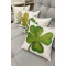 Kit com 4 Almofadas Decorativas Folhas Verde