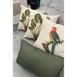 Kit com 4 Almofadas Decorativas Fauna e Flora Kit com 4 Almofadas Decorativas Fauna e Flora