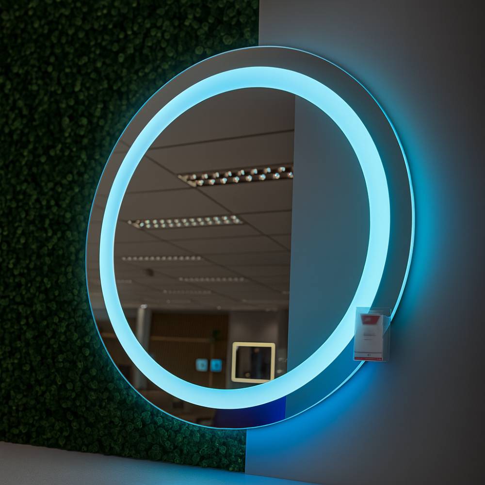 Espelho Bluetooth 80 x 80 com Som