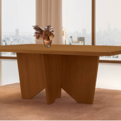 Mesa de Jantar Nevada 180x90cm Tampo Laminado Mesa de Jantar Nevada 180x90cm Tampo Laminado
