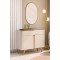Aparador Buffet Arcus c/ 2 Portas - Off White/Naturalle