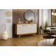 Aparador Buffet Harmonia c/ 3 Portas - Cinamomo/Off White