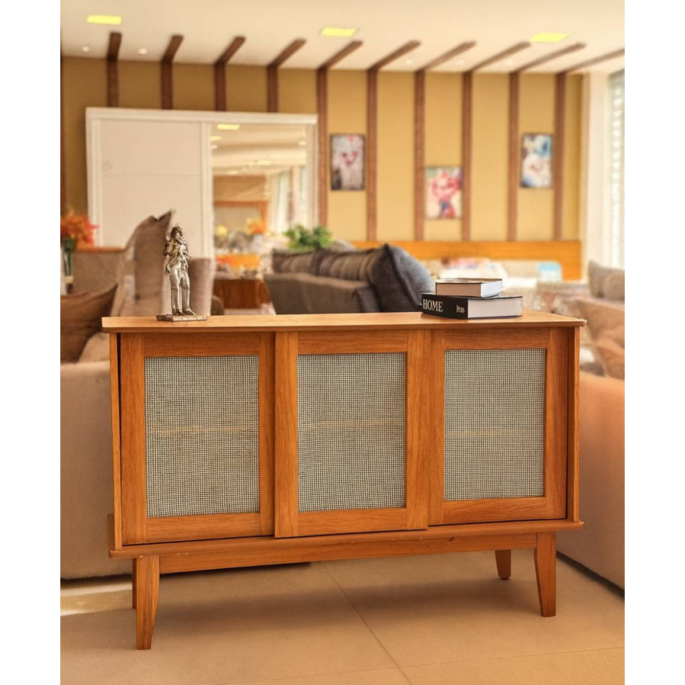 Aparador Buffet Detroit 3 Portas - Nature 