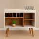 Aparador Buffet New Odin  - Off White/Freijo