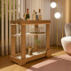 Carrinho Bar Rose - Cinamomo/Off White