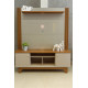 Estante Home Balsamo  para Tvs até 65" - Cinamomo/ Off White