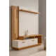 Estante Home Despertar para Tvs até 65" - Cinamomo/ Off White