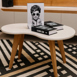 Mesa de Centro Organica - Off White