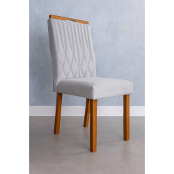 Cadeira Genova - Prata 