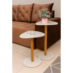 Conjunto Mezanino Paris - Off White/ Nature