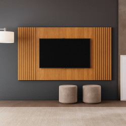 Painel Vertex para Tvs até 65" - Naturalle Painel Vertex para Tvs até 65" - Naturalle