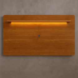 Painel Cristal para Tvs até 70″ c/ Led – Cinamomo Painel Cristal para Tvs até 70″ c/ Led – Cinamomo