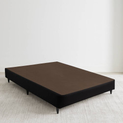 Base para Cama Box Viúva (25 x 108 x188) Preta Base para Cama Box Viúva (25 x 108 x188) Preta
