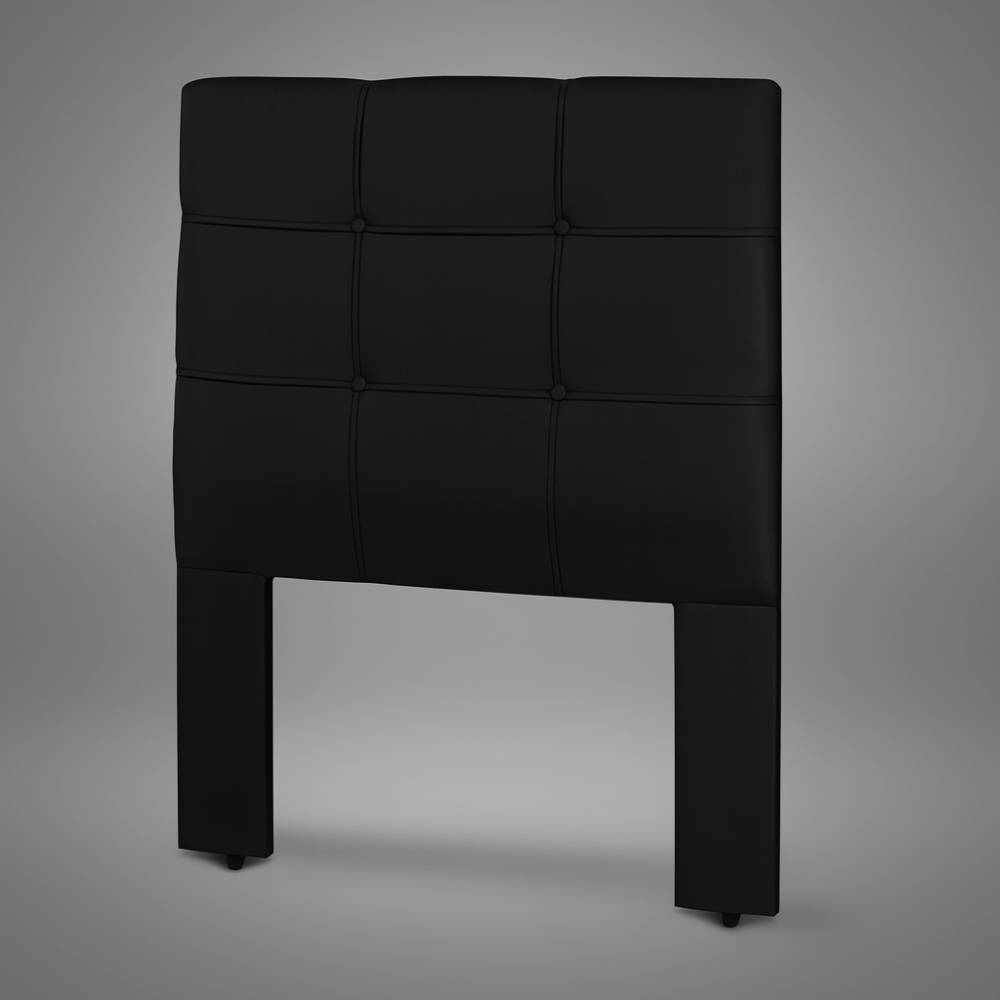 Cabeceira Cama Box Solteiro 0,90 Eslovênia - Preto