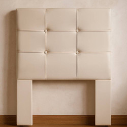 Cabeceira Cama Box Solteiro 0,90 Eslovênia - Bege Cabeceira Cama Box Solteiro 0,90 Eslovênia - Bege