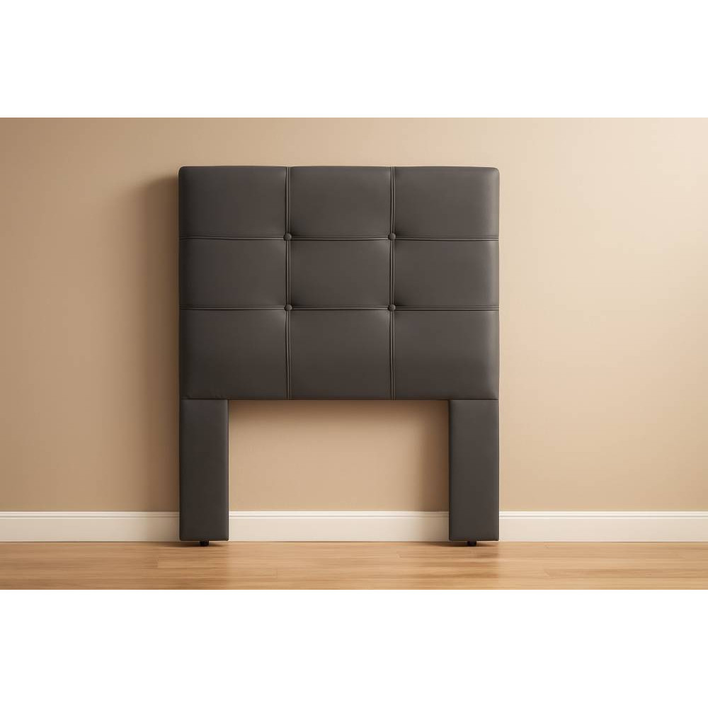 Cabeceira Cama Box Solteiro 0,90 Eslovênia - Cinza