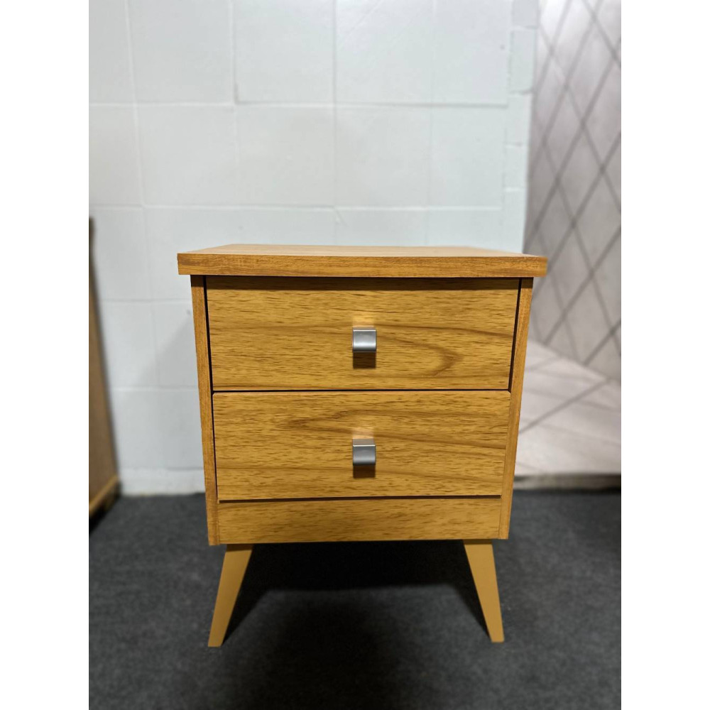 Mesa de Cabeceira Thor com 2 Gavetas - Cinamomo