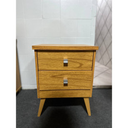 Mesa de Cabeceira Thor com 2 Gavetas - Cinamomo Mesa de Cabeceira Thor com 2 Gavetas - Cinamomo