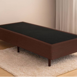 Base Cama Box Solteiro Somiê Polar 88x188x38 - Marrom Base Cama Box Solteiro Somiê Polar 88x188x38 - Marrom