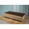 Base Box Solteiro 88x188x30 Sommier Camurça - Ortobom - Bege