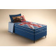 Conjunto Cama Box – Colchão Anjos de Molas Superlastic London Euro Pillow