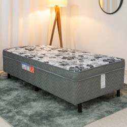 Cama Box Conjugada Solteiro Dackar 45X188X88 Cama Box Conjugada Solteiro Dackar 45X188X88