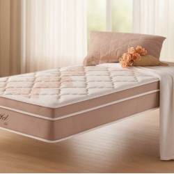 Colchão Solteiro Eiffel com Molas Ensacadas - Anjos Colchões - 26x188x88