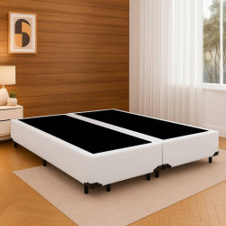 Base Queen Courino 158x198x40 - Branco