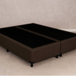 Base Box King Size 193x203 Courino - Marrom