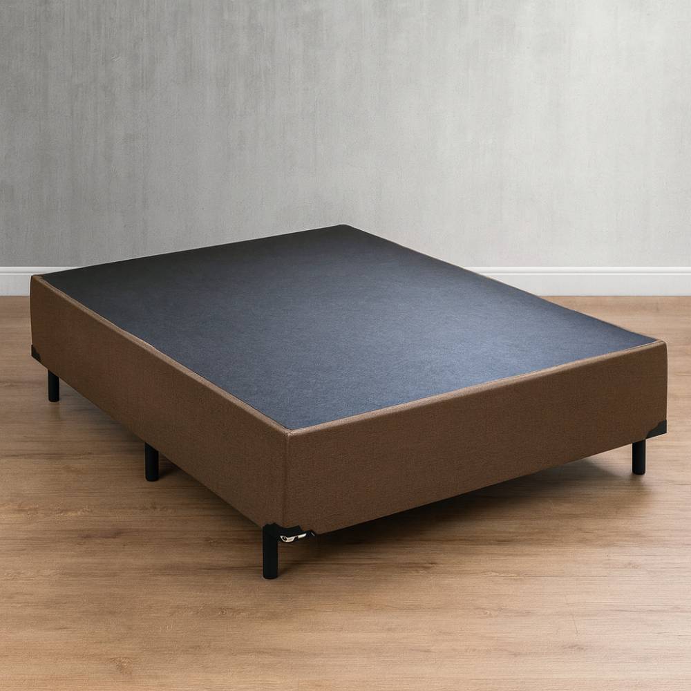 Base Box Casal 138x188x30 Linho - Marrom