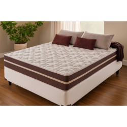 Cama Box Casal + Colchão De Molas – Anjos – Classic Superlastic 138cm- Branco Cama Box Casal + Colchão De Molas – Anjos – Classic Superlastic 138cm- Branco