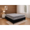 Colchão Ortobom Exclusive Sleep Casal Molas Ensacadas 138x188x32cm c/ Base Cama Box Casal Courino - Preto