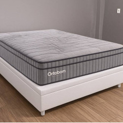 Colchão Ortobom Exclusive Sleep Casal Molas Ensacadas 138x188x32cm c/ Base Baú Carioca Casal Courino - Branco Colchão Ortobom Exclusive Sleep Casal Molas Ensacadas 138x188x32cm c/ Base Baú Carioca Casal Courino - Branco